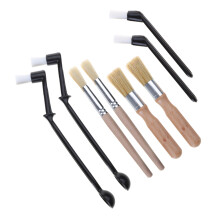 Ensemble de brosses à café professionnelles, durables à