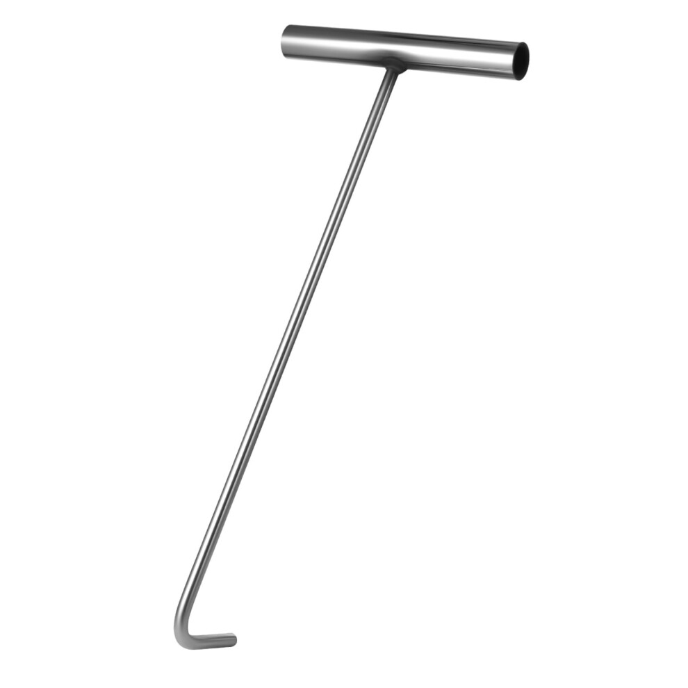 Manhole Cover Hook Tshaped Hook For Rolling Gate For Easy Opening Of Manhole Covers For Sewer Maintenance Outdoor Applications 9365049451697