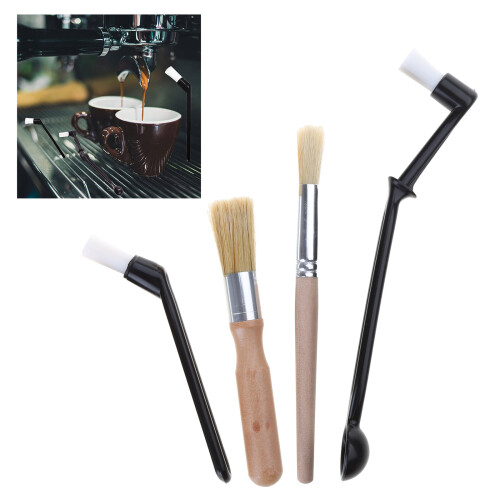 Ensemble de brosses à café professionnelles, durables à 1