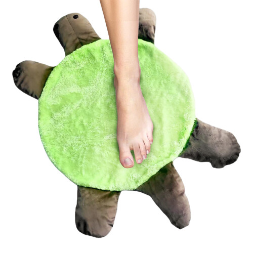 Double Side Turtles Floor Mop Pad Microfiber Washable-L