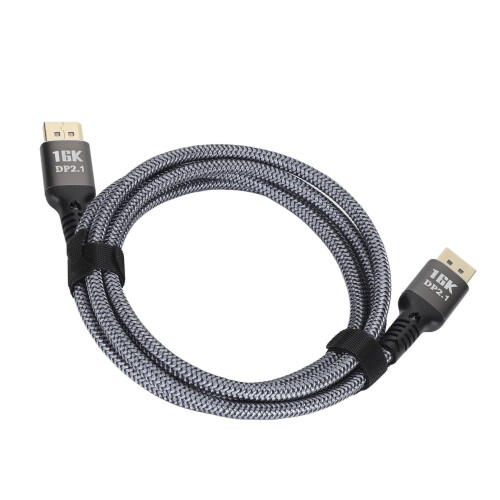 Πλεγμένο καλώδιο DisplayPort, υποστηρίζει ανάλυση έως 16K, δυναμικό HDR3D VRR DisplayPort2.1, 2