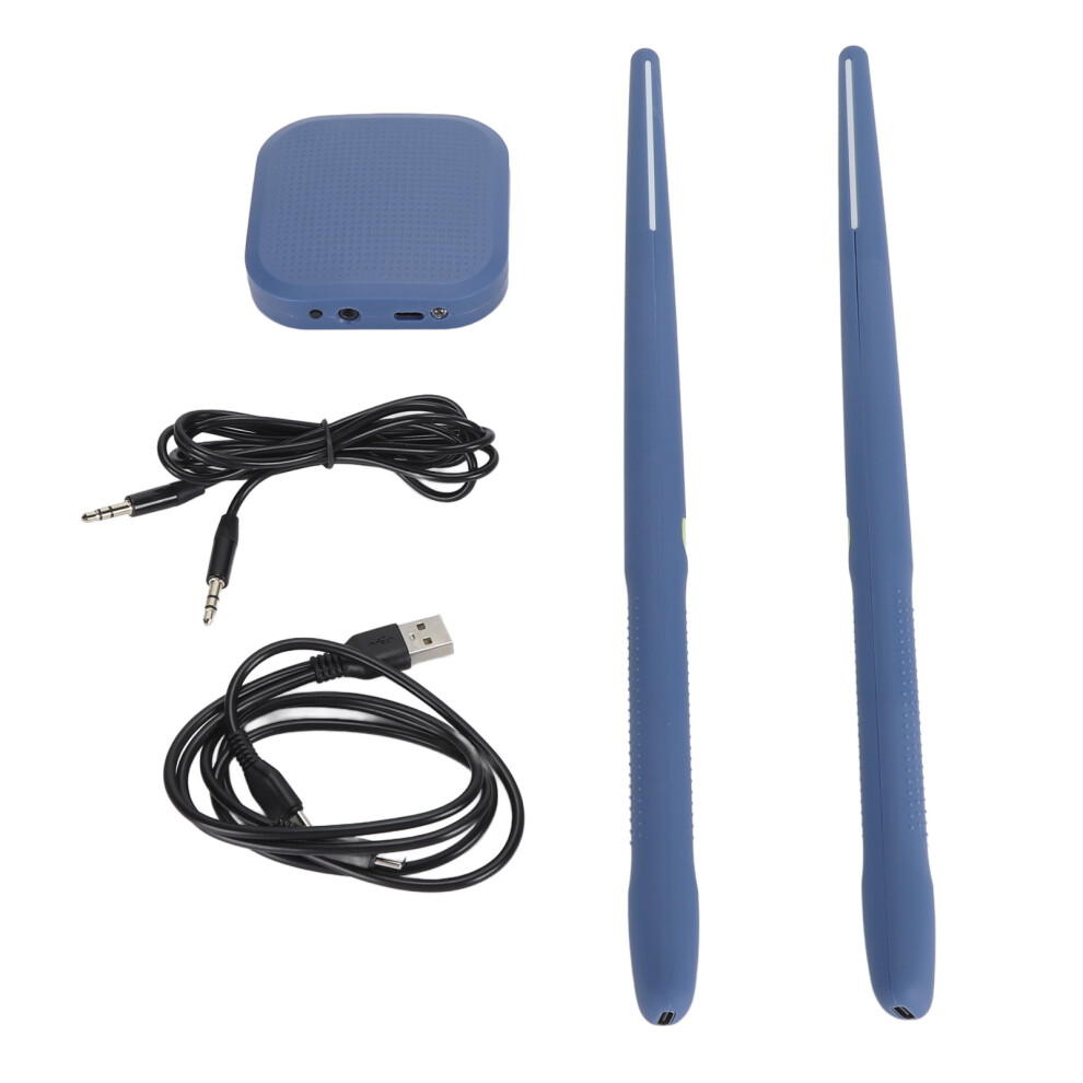 Electric Drumsticks Air Drum Virtual Electronic Drum Set With Bluetooth And 8 Sounds Zero Latency Playing Silent Drumming Solution Compact Design 9420858940432