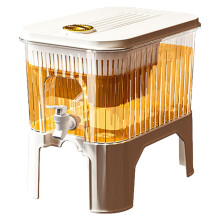 3/5L Refrigerator Water Dispenser with Tap, Leakproof Cold Water Dispenser with Filter (5LBracketFilter Model)