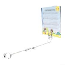 Lightweight Portable Music Stand for Woodwind Instruments Ideal for Flute Music Display