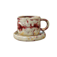 Insulated Ceramic Mug for Office Home Study Setting Japanese-T