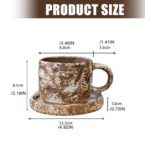Insulated Ceramic Mug for Office Home Study Setting Japanese-T 2