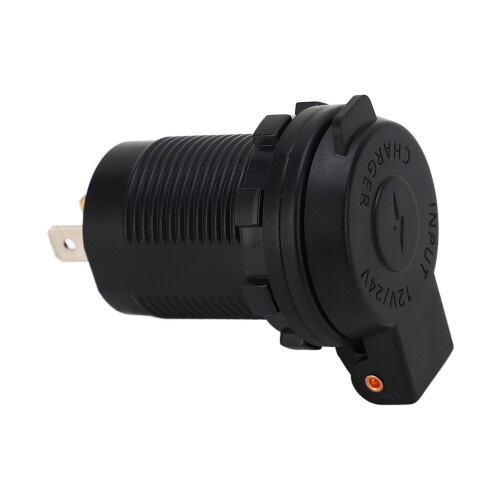 Διπλή υποδοχή φορτιστή USB QC3.012V24V γρήγορη φόρτιση αδιάβροχος διακόπτης αφής μπλε 2