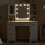 Dressing Table Set with Hollywood 10 LED Mirror 6