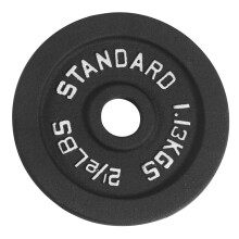 Signature Fitness Cast Iron Weight Plate 2.5LB 1' Center (Standard)