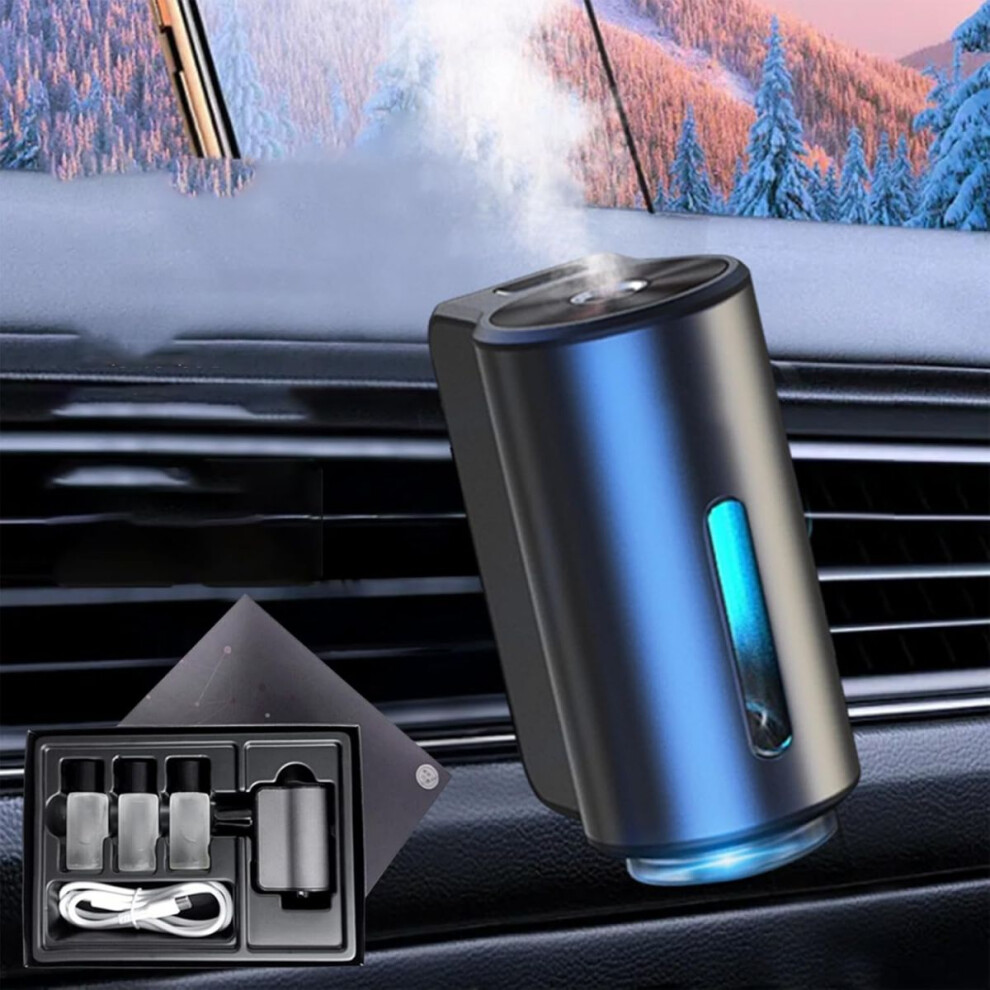 Intelligent Car Aroma Diffuser W/ Adjustable Spray Modes Natural Plant Essence Infused Air Freshener 4 Vehicles Smart Car Air Freshener Suitable 4 9139052746169