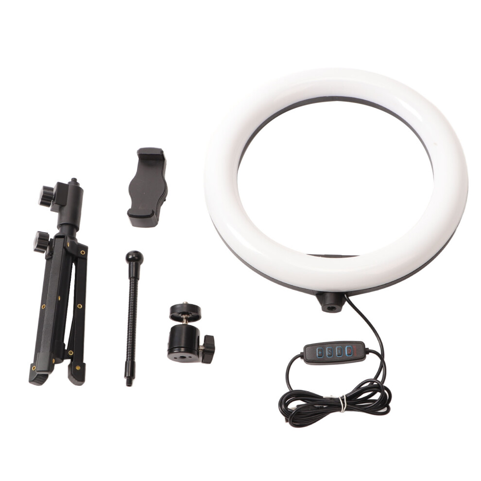 Wireless Remote Enabled Selfie Ring With Adjustable Tripod Stand For Makeup Photography And Video Recording,Stepless Dimmable Led Ing With Light 9420858935056