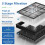 Air Purifier Filter HEPA Replacement Filter Plastic Material for 4