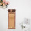 1Set Hängender Notizrollenhalter Mit Stift Aus Holz Und Leder 5