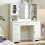 Dressing Table Set with Hollywood 10 LED Mirror 5