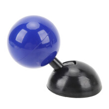 Cubierta de botón de arranque de plástico azul para coche, instalación fácil, universal
