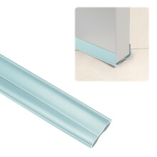 Perfil de acabamento para soleira, tiras de transição para vários pisos, para portas, design vazado, recuperação rápida, alta resistência ao