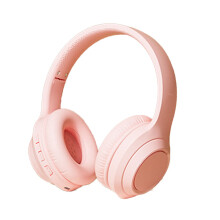 Draadloze over-ear hoofdtelefoon met Bluetooth 5.3 HiFi stereo, diepe bas, ruisonderdrukking, 40 uur speeltijd, ingebouwde microfoon, zachte