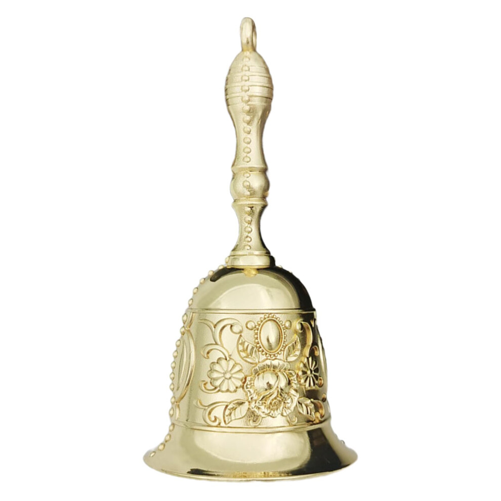 Vintage Metal Handbells With Delicate Handles, Tea Handbells, Service Handbells, Dinner Bells, Loud Call, Table Handbells 9365049454490