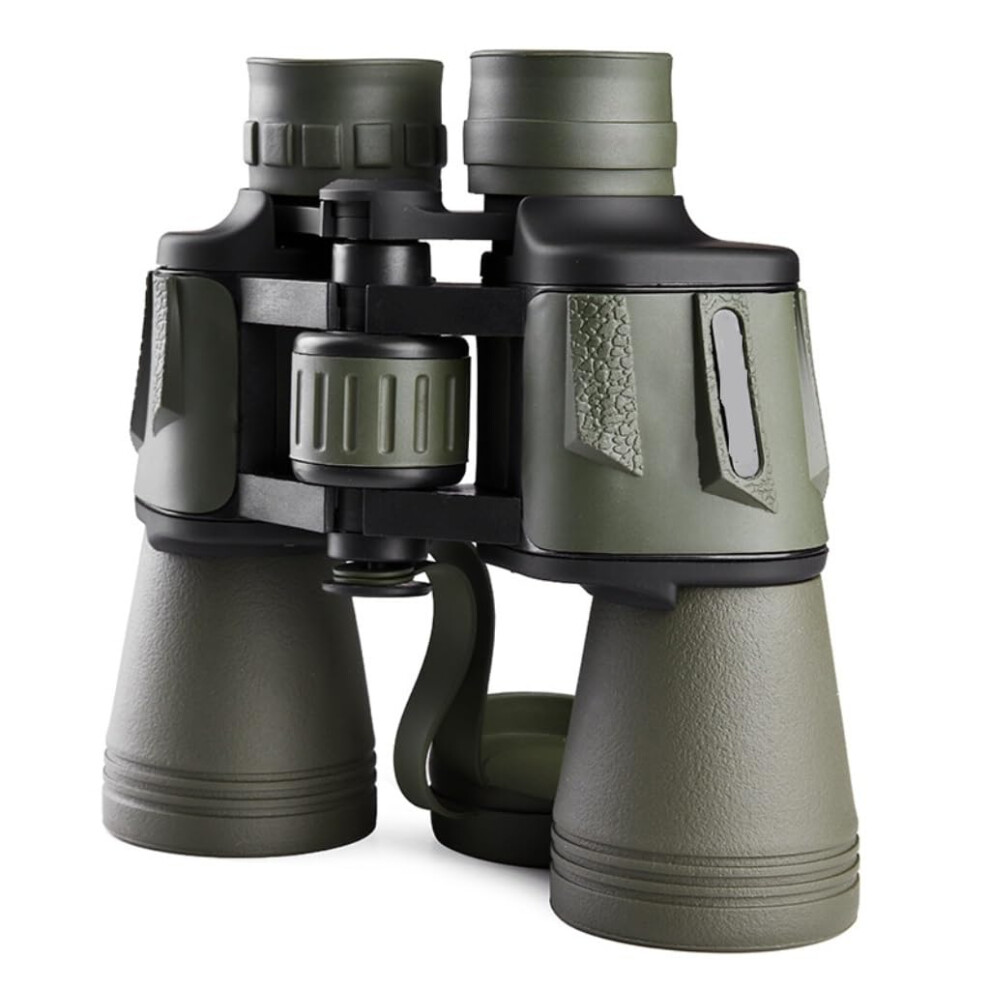 Outdoor Binoculars Power Resolution 20X50 For Concerts In Low Night Vision Military Binoculars For Outdoor Travel (Green) ( A) Light/Green 9365049453745
