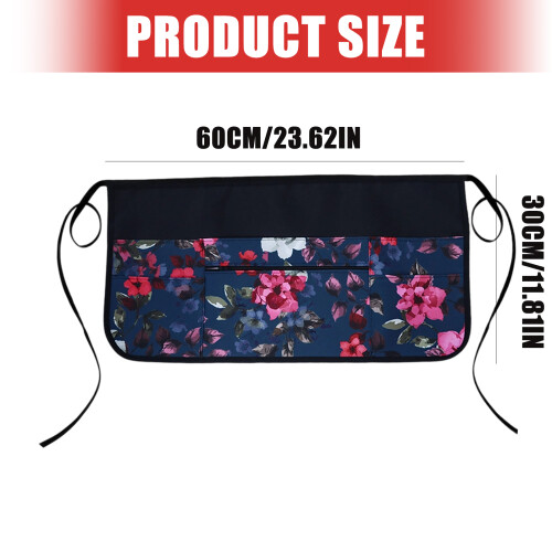 Tablier de taille résistant aux taches doté de 6 poches-D01 2