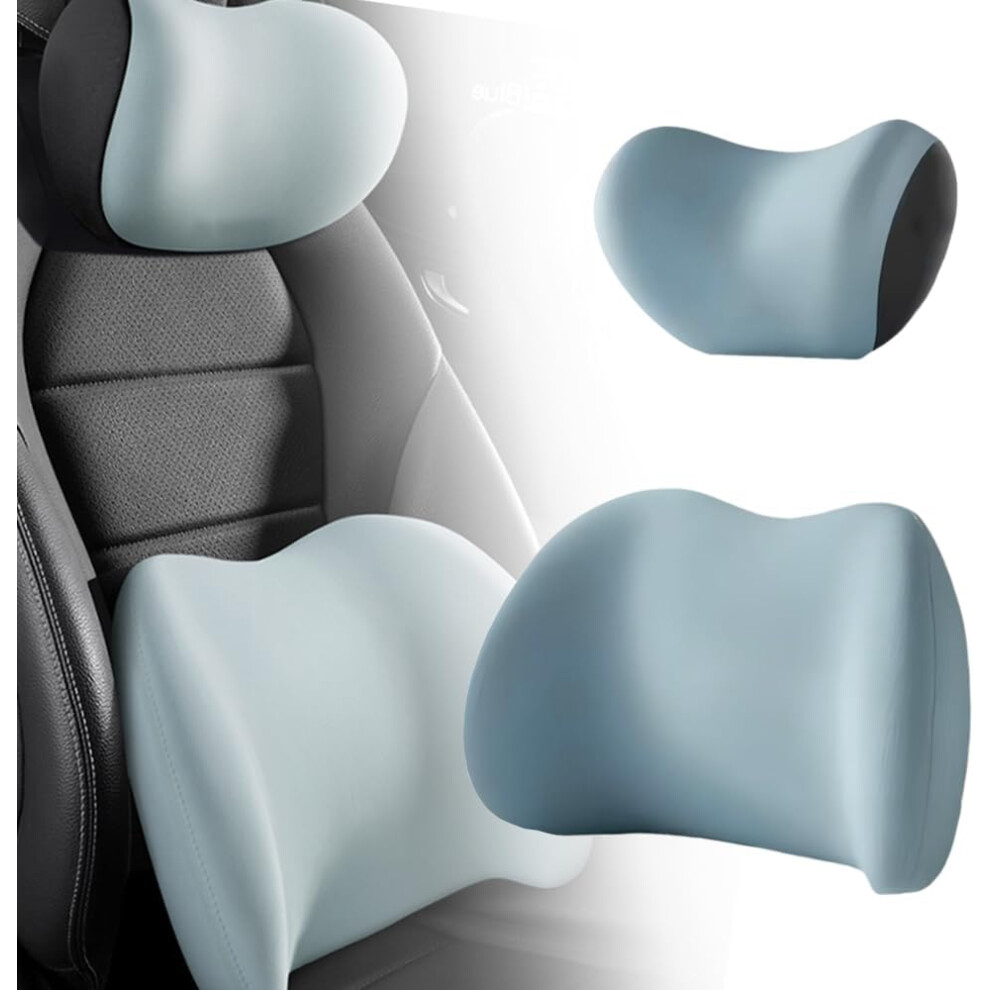 Car Headrest & Lumbar Support Cushion, Perfect Neck & Lumbar Support Breathable & Removable Cover 4 Enhanced Airflow & Comfort, Ergonomic Memory Foam 9139052751101