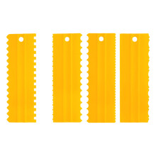 Pack of 4 flexible Kitchen Accessories-Yellow 4 piece set