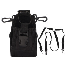 Sealbhóir Walkie Talkie, Comhoiriúnacht Uilíoch Ábhar NíolóinDearadh 3-in-1 Do Motorola Kenwood Baofeng Agus Tuilleadh, Ceadaíonn Dearadh