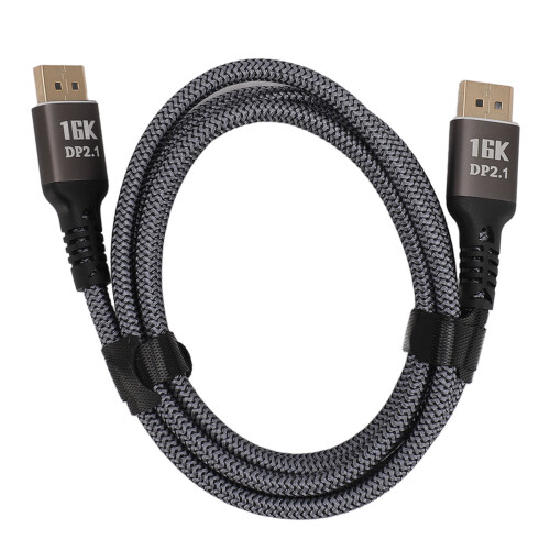 Επιχρυσωμένο καλώδιο DisplayPort 2.1, ανθεκτικός σχεδιασμός με καθολική συμβατότητα 2