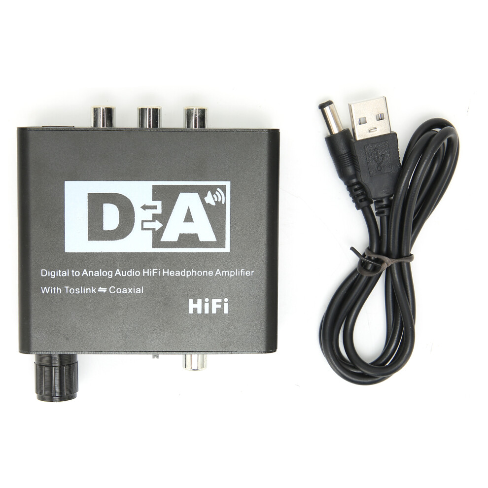 Digital To Analog Audio Transformer,Optical To Rca Male Cable Ensuring Uncompressed Digital Audio Signal Output For Hdtv,Dvd, Good Sound, Good Sound 9420858967880