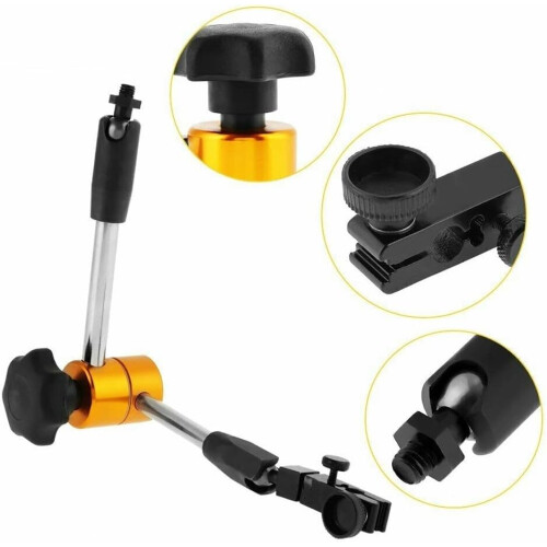 Adjustable magnetic socket holder with chrome plating for enhanced durability and rust resistance (Type 2) 2