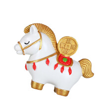 Chinese Horse Resin Figurine For New Year-Good is coming soon