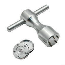 Weight Adjustment Tool Set Putter Wrench 5G45G Golf Accessories Golf Wrench Screw Wrench Golf Wrench Screw Wrench Screw Wrench (35G Silver)