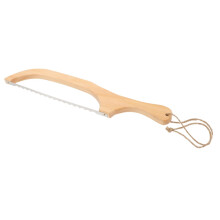 Stainless Steel Bread Knife with Wooden Handle Reusable Serrated Knife for Bread Cake and Pizza Precision Wavy Edge for Even Slices for Home Bakery