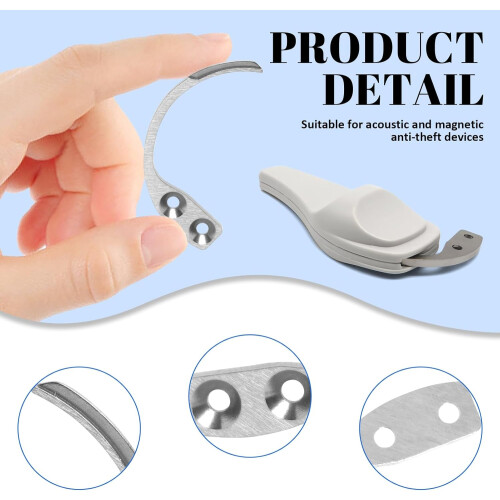 Anti Theft Hook 2 Pieces AntiTheft Clothes Magnetic AntiTheft Tool for Clothes Shoes Pins Hard Tags Antitheft Device 1
