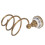 Haartrocknerhalter aus Messing, antik, 9