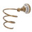 Haartrocknerhalter aus Messing, antik, 3