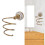 Haartrocknerhalter aus Messing, antik, 11