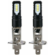 Hoogwaardige H1LED-lamp, superhelder, energiebesparend, ventilatorloos, plug-and-play, set van 2 voor autoverlichting upgrade | Kwaliteitsproduct |