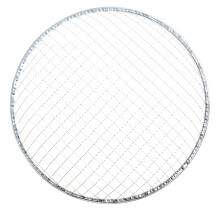 Rundt grillnet, galvaniseret jernmåtte til grillning, stegning og ovn, engangsgrillgitter, non-stick madlavningsoverflade, til ovn, mikrobølgeovn