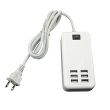 Compact USB Charging Station, Surge Protection for Safe & Fast Charging of Multiple Devices | High Performance | Reliable | Quality Product | Durable