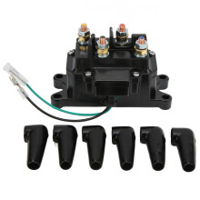 ATV-liertoepassing: 12V-voeding, lier-solenoïde-relais, contactor, waterdicht, afgedicht ontwerp, eenvoudige installatie, weerbestendig,