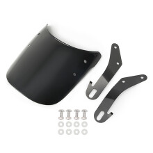 Motorrad-Windschutzscheibe, 4 5-7 Zoll Scheinwerfer, sichereres Fahren mit Windschutzscheibe und robustem ABS-Kunststoff, universelle modifizierte