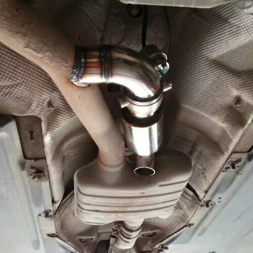 Εξάτμιση Resonator4Performance, Σιγαστήρας εξάτμισης με ευθύ σχεδιασμό, Πυρήνας υψηλής 1