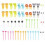 50 PCS Home Cartoon Obst Gabel Innovative 1