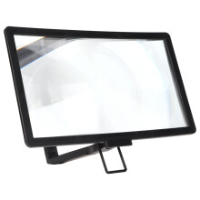 Draagbare bioscoopschermvergrootglas, opvouwbare telefoonhouder, uitschuifbaar telefoonschermvergrootglas, compact en lichtgewicht ontwerp,