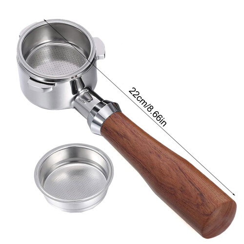 Metal Coffee Bottomless Portafilter Coffee Maker Tool Coffee 1