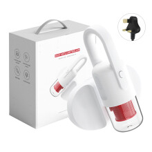 Handheld Bed Vacuum Cleaner with HEPAs Filtration-White UK