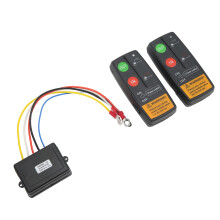 Universell 12V24V elektrisk fjernkontroll, fjernkontrollbrytersett, trådløst system med anti-interferens og enkel betjening og strømsparing