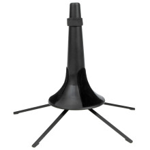 Professional trumpet stand made of metal, stable holder for musical instruments