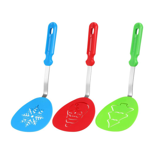 Packung mit 3 Weihnachts-Lebensmittelflossen, hitzebeständig,